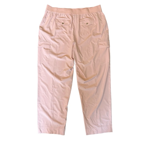 Athleta Light Pink Vienna Cargo Pants Size 20 Activewear Athleisure Loungewear - Picture 5 of 11